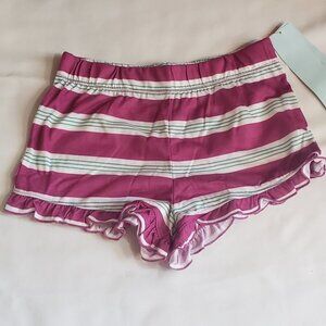 2 pair of Cat & Jack Girls Ruffle Stripe Shorts, 6/6X
